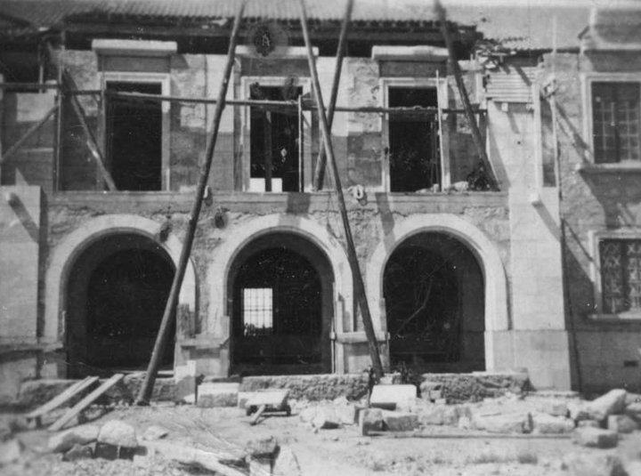 Construção do edifício - 1941